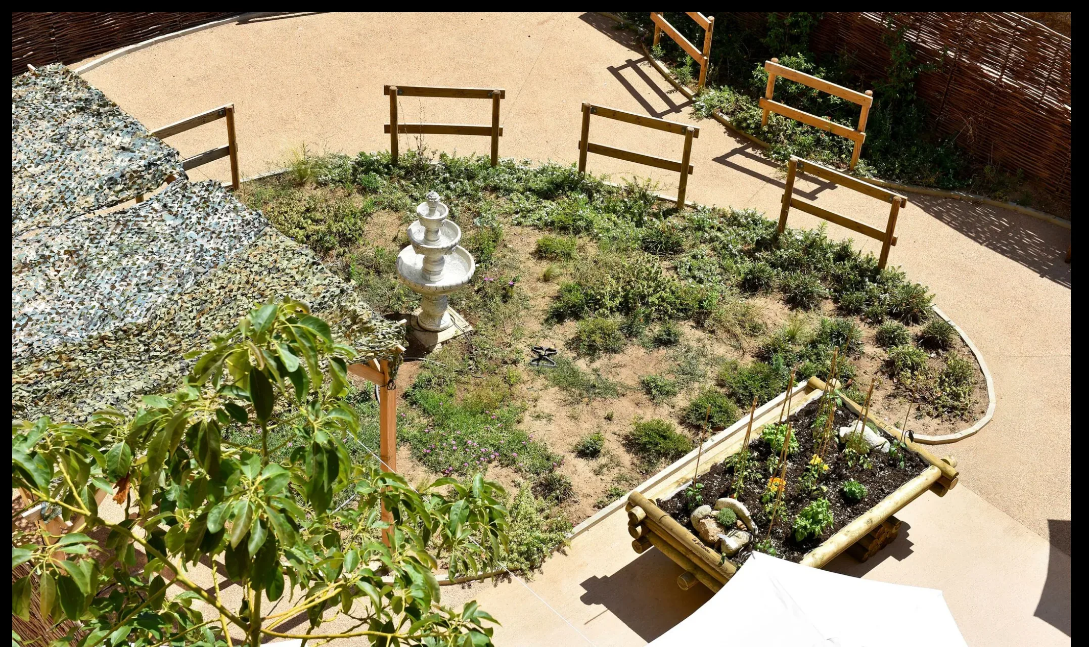 Casa Serena landscaped gardens